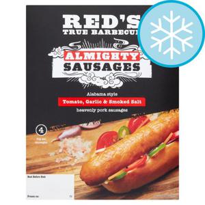 Reds Tomt, Garlic & Smoked Salt Sausages 400G