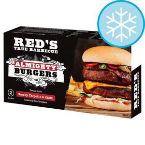 Reds Smoky Chipotle & Chilli Burger 284G