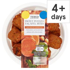 Tesco Sweet Potato Falafel Bites 147G