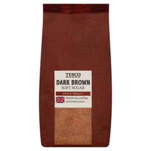 Tesco Dark Brown Soft Sugar 1Kg Bag