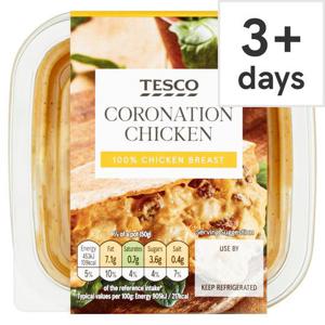 Tesco Coronation Chicken Sandwich Filler 450G