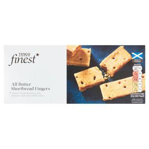 Tesco Finest Scottish Shortbread Fingers 165G