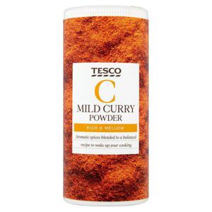 Tesco Mild Curry Powder 80G