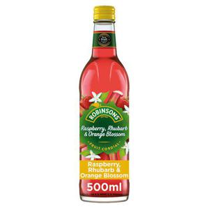 Robinson Cordial Raspberry Orange & Rhubarb 500Ml