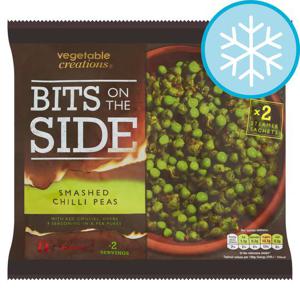 Vegetable Creations Smashed Chilli Peas 2 X 180G