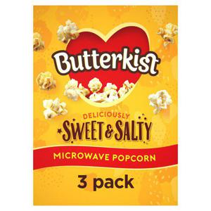 Butterkist Microwave Popcorn Sweet & Salted 180G