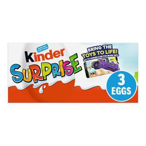 Kinder Surprise Egg 3 X 20G