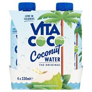 Vita Coco 100% Natural Coconut Water 4 X 330Ml