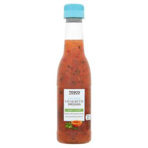 Tesco Fat Free Vinaigrette Salad Dressing 250Ml