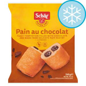 Schar Gluten Free Pain Au Chocolat 4 Pack 260G