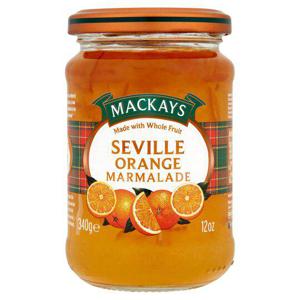 Mackays Natural Fruit Seville Orange Marmalade 340G