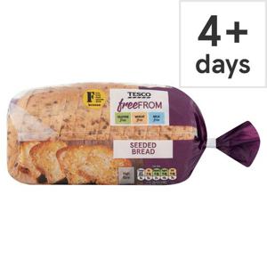 Tesco Free From Sliced Seeded Bread 550G