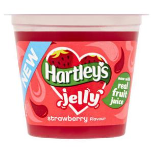 Hartleys Ready To Eat Jelly Strawberry 125G