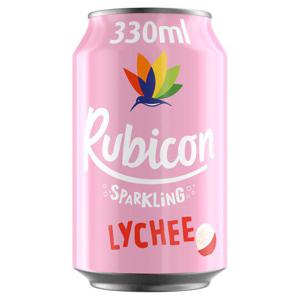 Rubicon Sparkling Lychee Juice Drink 330Ml