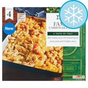 Tesco Family Carbonara Pasta 1.4Kg