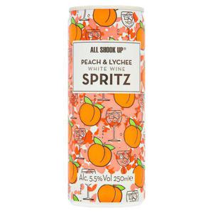 All Shook Up Spritz Peach & Lychee 250Ml