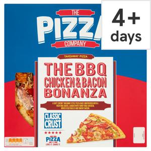 The Pizza Company Classic Crust Bbq Chicken Bonanza 583G