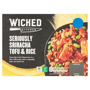 Wicked Kitchen Seriously Sriracha Tofu & Rice 400G