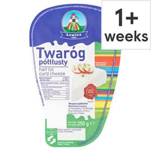 Lowicz Twarog Half Fat Curd Cheese 250G