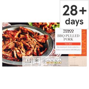 Tesco Tex Mex Bbq Pulled Pork 380G