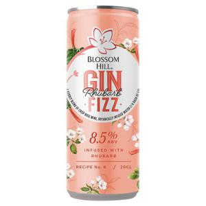 Blossom Hill Gin Fizz Rhubarb Can 200Ml