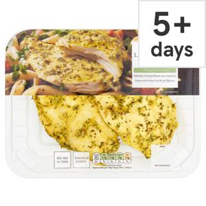 Tesco Lemon & Herb Cooked Chicken Breast Thins 180G