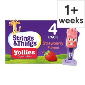 Yollies Strawberry 4 Pack X 25G