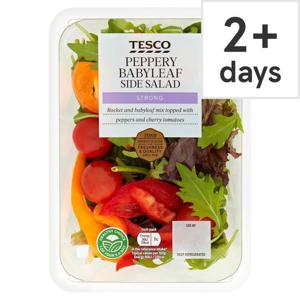 Tesco Peppery Babyleaf Salad Bowl 95G