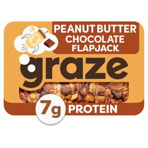 Graze Peanut Butter Chocolate Flapjack 50G