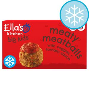 Ella's Kitchen Big Kids Meatballs With Tomato Sauce 200G