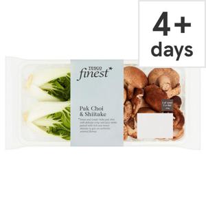 Tesco Finest Pak Choi & Shiitake 200G