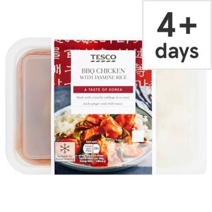 Tesco Bbq Chicken With Jasmine Rice 450G