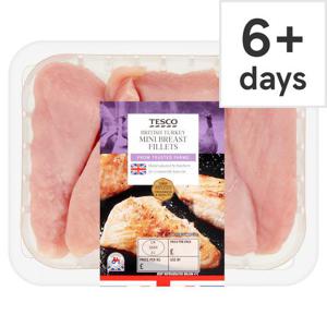 Tesco Turkey Breast Mini Fillet 400G