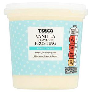 Tesco Vanilla Frosting 400G