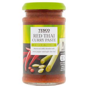 Tesco Red Thai Curry Paste 200G