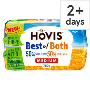 Hovis Best Of Both Medium White Bread 750G