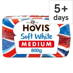 Hovis Soft White Medium Bread 800G