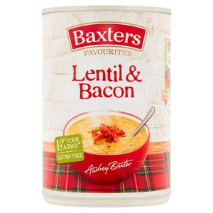 Baxters Favourite Lentil & Bacon Soup 400G