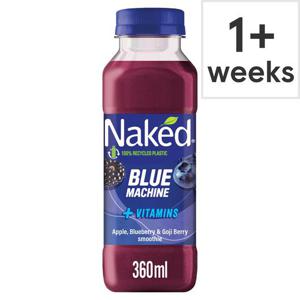 Naked Blue Machine Blueberry Smoothie 360Ml