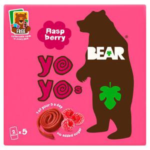 Bear Pure Fruit Yoyo Raspberry 5 X 20G