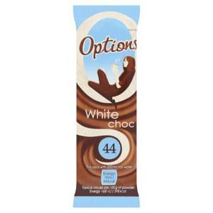 Options Instant White Chocolate Sachet 11G