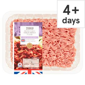 Tesco Turkey Thigh Mince 7% Fat 500G