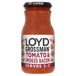 Loyd Grossman Smoky Bacon Pasta Sauce 350G