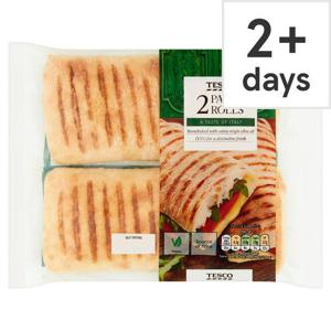 Tesco 2 Pack Panini Rolls