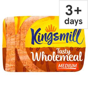 Kingsmill Tasty Wholemeal Medium Bread 800G