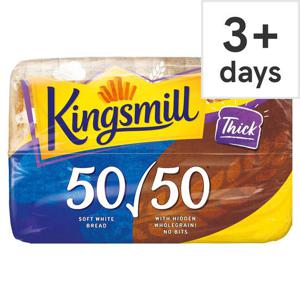 Kingsmill 50/50 Thick Bread 800G