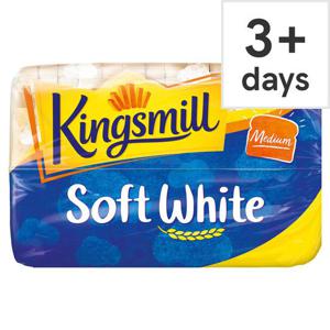 Kingsmill Soft White Medium Bread 800G