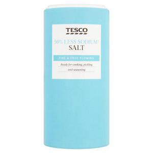 Tesco 50% Less Sodium Salt 350G