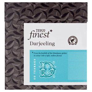 Tesco Finest Darjeeling Tea Bags 50'S 125G