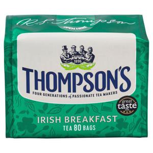 Thompsons Irish Breakfast Tea 80 Tea Bags 250G